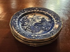 Burleigh ware willow 1930 s - 6x,