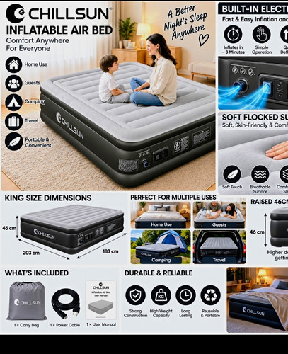 Chillsun king inflatable air - chillsun,