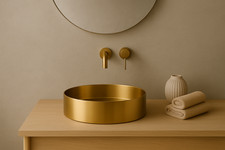 Brushed Brass Stainless Steel