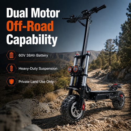 Adult electric scooter 60v - adult,