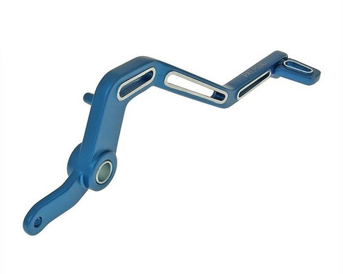 Brake pedal aluminum blue - pedal,