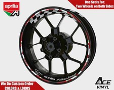 Aprilia racing wheel decals - aprilia,