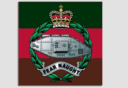 Royal tank regiment - royal, vinyl
