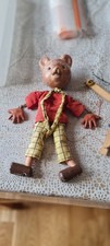 RUPERT THE BEAR - PELHAM PUPPET for light restoration  