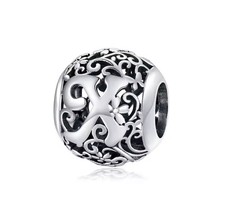 Alphabet Charm Vintage Name