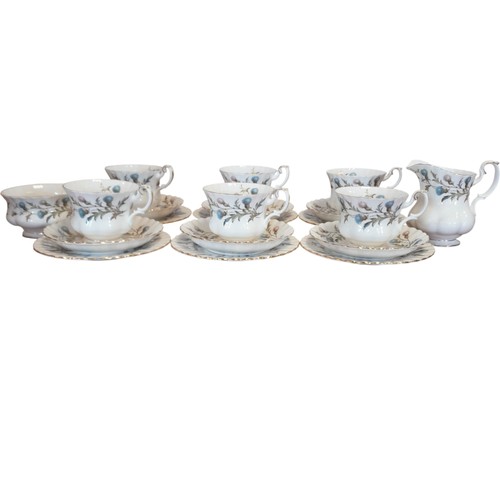 Royal albert brigadoon tea set - royal,