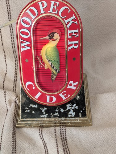 Retro woodpecker cider pub - retro,