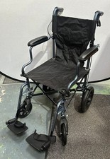 CareCo Avigo Compact Lightweight Folding Transit Wheelchair with Carry Bag
