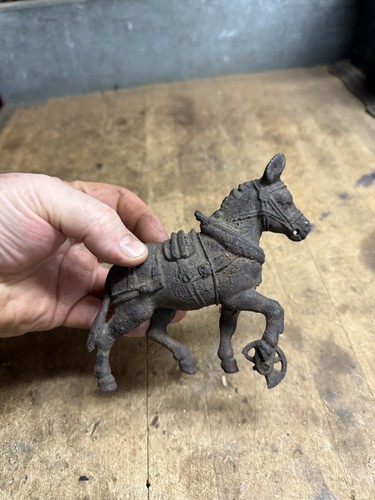Antique rare mule - rare, donkey
