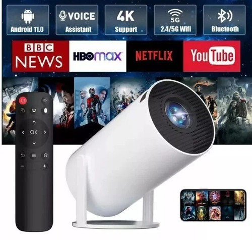 Uhd led android projector - 4k,