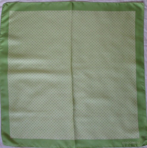 -Superb ladybug vintage silk