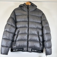 DKNY Sport Grey Puffer Quilted