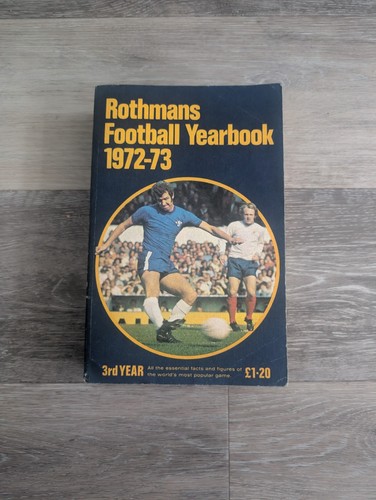 Rothmans football yearbook - rothmans,