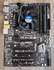 ASRock Z77 Extreme4 LGA 1155 Motherboard + i5 3570k, 8GB RAM. Tested & Working