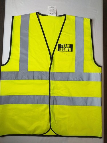 Team leader vis vest - leader,
