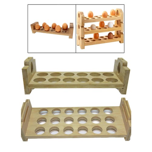 Wooden egg holder - egg, tray
