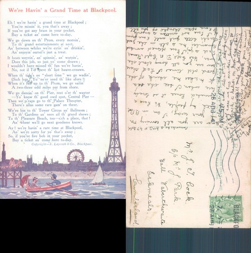 Blackpool tower and seafront - blackpool,