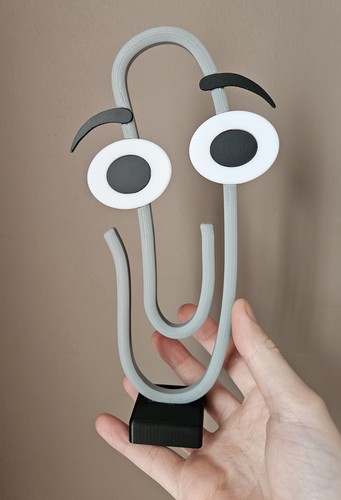 Giant clippy windows desk - giant,