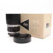 Leica Leitz 200mm f/4 Teloo Telyt Lens L39 Screw Mount M39 Vintage Telephoto