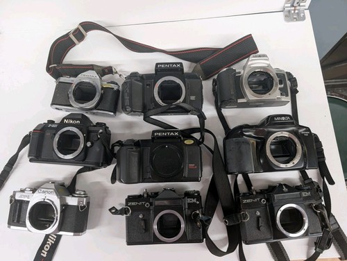 35mm camera job lot for - 35mm, parts