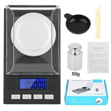 Mini Portable High Accuracy 0.001g Pocket Jewelry Scale With LED Digital Display