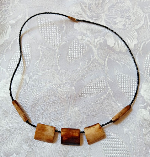 Vintage buffalo horn choker - buffalo,