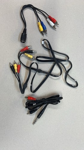Old audio cables set job - audio, lot