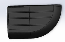 Aero tool box and bottle mount