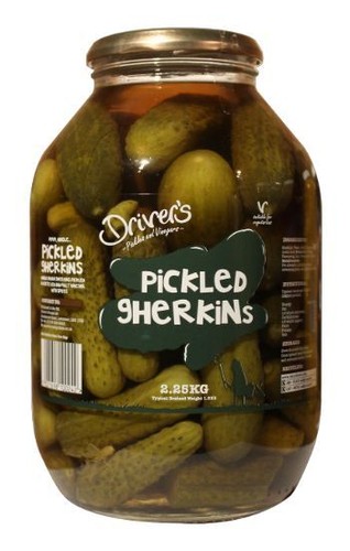 Drivers whole pickled gherkins - drivers,