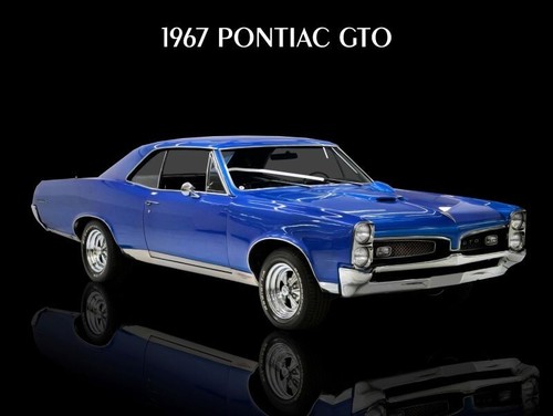1967 pontiac gto new metal - 1967,