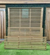 venetian single sided 6ft x 3ft fence panel