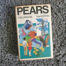 Pears Cyclopaedia 81st Edition