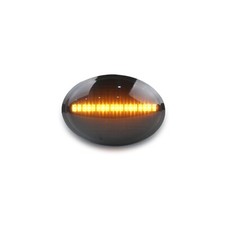 Fiat 500 Smoked LED Side