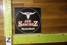 Vintage Sticker Fashion Sports Shoes Slip On Sneakers JOE SANCHEZ Western Boots