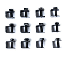 Mudflap Clamps Black C / U