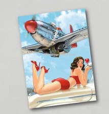Fridge magnet Pin up Girl