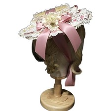 Tea Party Flat Hat Multilayer