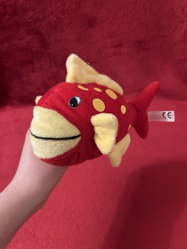 Carousel red and yellow fish - red,