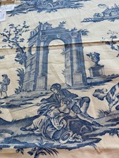 Charles Burger Paris Vintage Toile Fragonard Fabric Sample