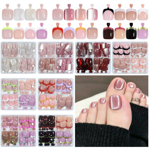 96pcs press toenails short - 96pcs,