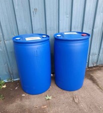 200L Plastic Blue Drum Barrel