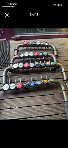 Assorted commercial beer - beer, tap