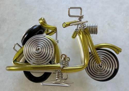 Scooter miniature handmade