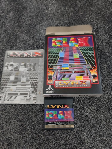 Atari lynx klax game - atari,