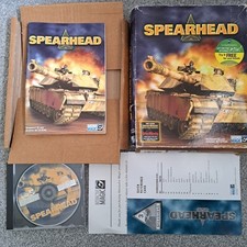 Spearhead Big Box Pc Game Complete Manuals Battle Strategy War Retro Rare VGC