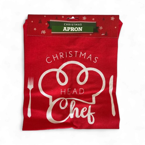 Christmas apron head chef - christmas,