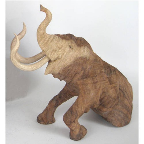 Woolly mammoth sculpture - woolly,