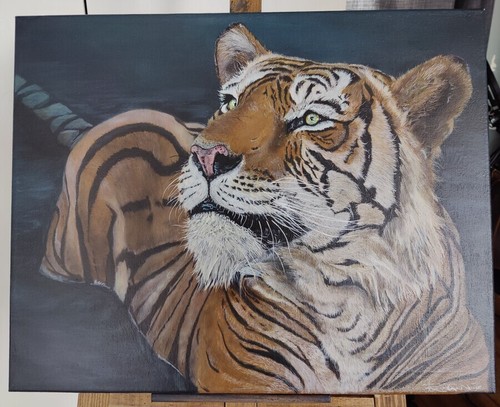 Water prowler tiger - tiger, in