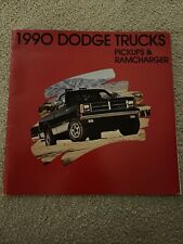 1990 Dodge Trucks Pickups & Ramcharger 