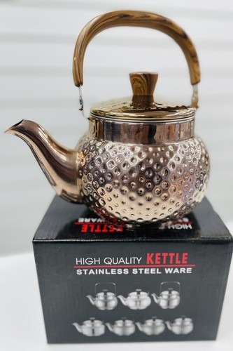 Kettle stainless steel - stainless, metal